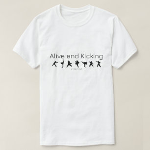 Vivo y pateando - Una camiseta del señor P