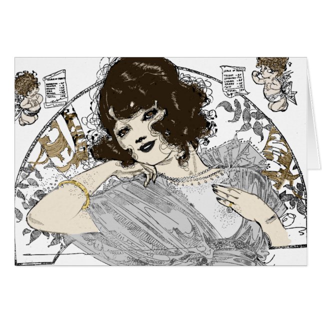 Vivos y jóvenes flapos de Nell Brinkley #11 (Anverso (Horizontal))