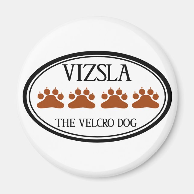 Vizsla El imán del velcro (Frente)