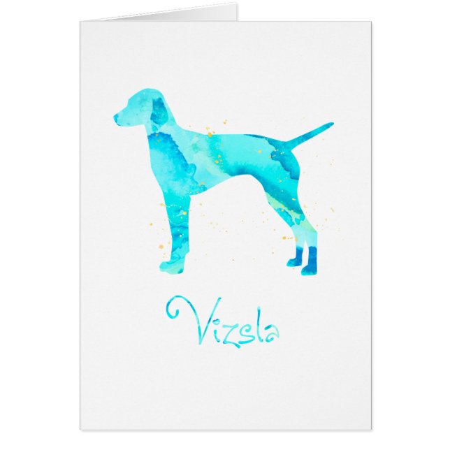 Vizsla Watercolor Design (Frente)