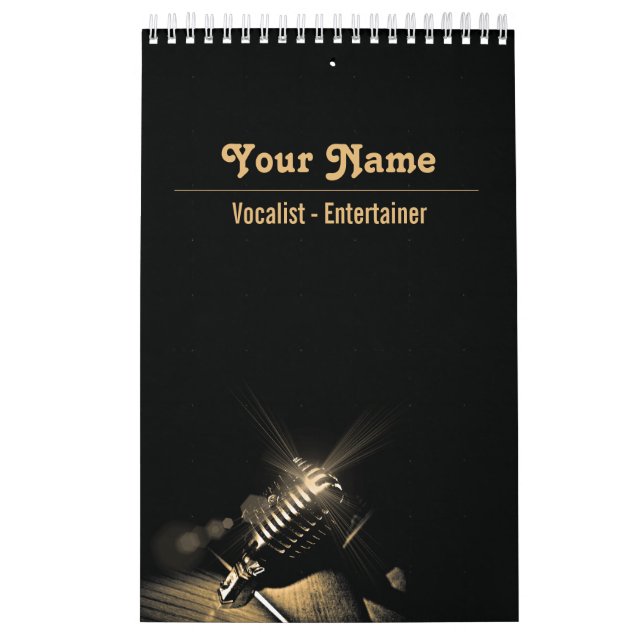 Vocalista - Calendario (Tapa)