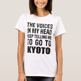 Voces En La Cabeza De La Camiseta De Kyoto