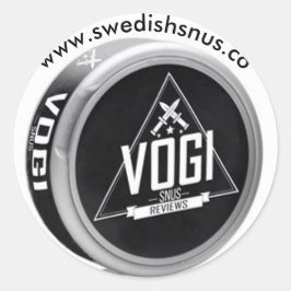 Vogi Snus Pegatina