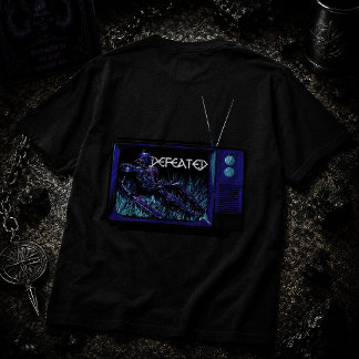 VoidForge "Derrotado" Camiseta Retro TV Fantasía O