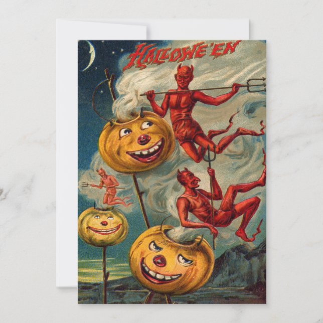 Voladores de los demonios Jack O' Lantern Smoke (Anverso)