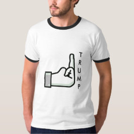 Volando el pájaro y la camiseta de Donald Trump