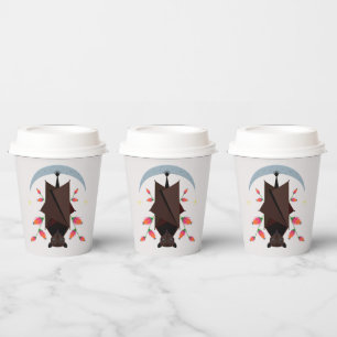 Volando Fox 8oz. Vasos de Papel