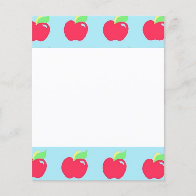 Volante Apple de 4,5" x 5,6" (Frente)