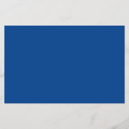 Volante azul real personalizado para cualquier oca