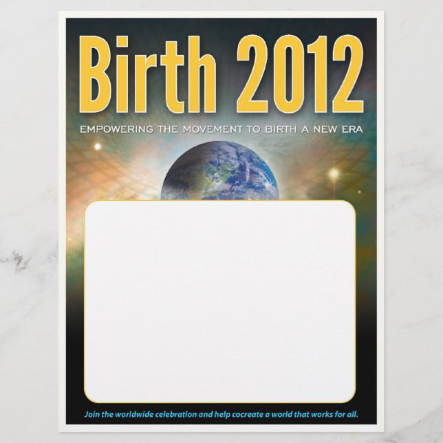 Volante Birth 2012 - Blank (25 copias) (Frente)