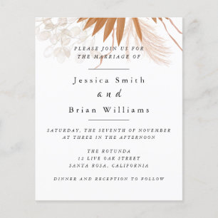 Volante Boda Rubor Pink Boho
