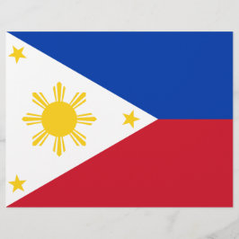 Volante con bandera de Filipinas