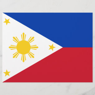 Volante con bandera de Filipinas