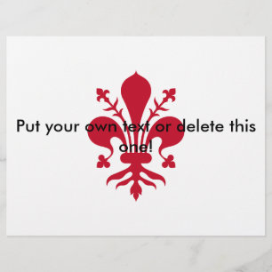 Volante con bandera de Florencia, Italia