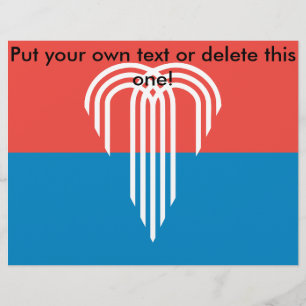 Volante con bandera de Kansas City, Misuri