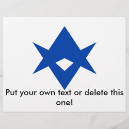 Volante con bandera de la ciudad de Toyota, Japón