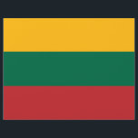 Volante con bandera de Lituania<br><div class="desc">¡Celebren el orgullo nacional y hagan que su mensaje destaque con este vibrante volante con la bandera de Lituania! Ya sea que esté organizando un evento cultural, promocionando un negocio local, o simplemente compartiendo información con un giro patriótico, este volante ofrece la combinación perfecta de practicidad e identidad nacional. El...</div>
