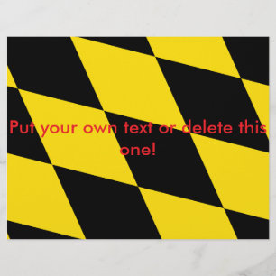 Volante con bandera de Múnich, Baviera