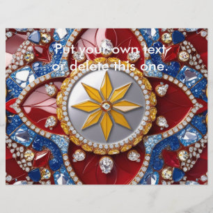 Volante con diseño colombiano