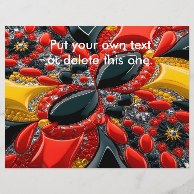 Volante con diseño de colores alemanes (Frente)