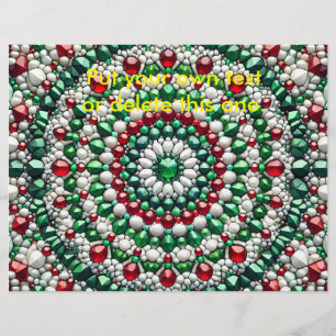 Volante con diseño de colores italianos