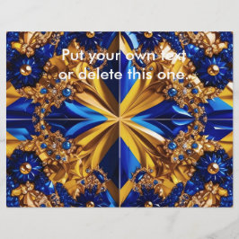 Volante con diseño de colores suecos