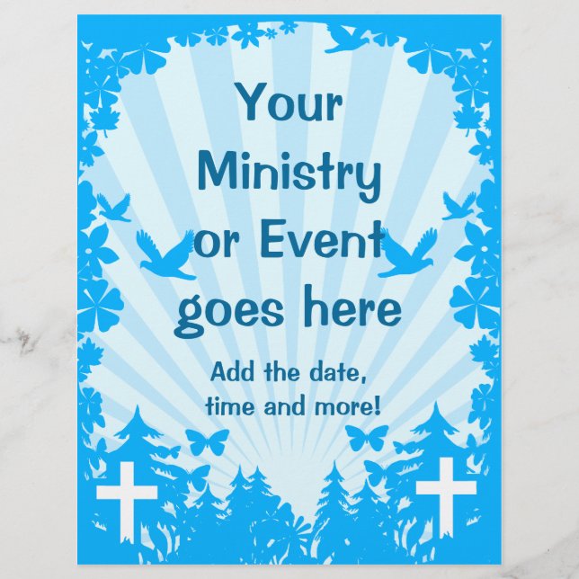 Volante cristiano audaz y fresco (Frente)