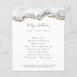 volante de ágata blanca