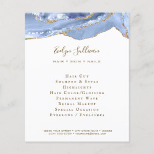 Volante de agate azul de Cornflower