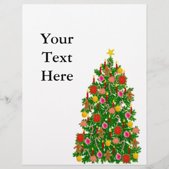 Volante de árbol de Navidad (Frente)