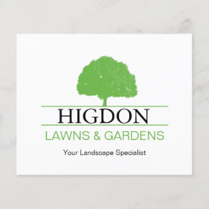 Volante de atención en el jardín