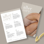 Volante de atención médica de rutina posterior al<br><div class="desc">Diseño sencillo y moderno para los folletos de belleza. Perfecto para enfermeras, esteticistas, clínicas de piel, enfermeras estéticas, proveedores de servicios de bienestar y belleza, pero también puede ser utilizado por diferentes propietarios de pequeñas empresas que quieren folletos y folletos estéticamente agradables. Seleccione la ''Herramienta de edición con diseño'' para...</div>