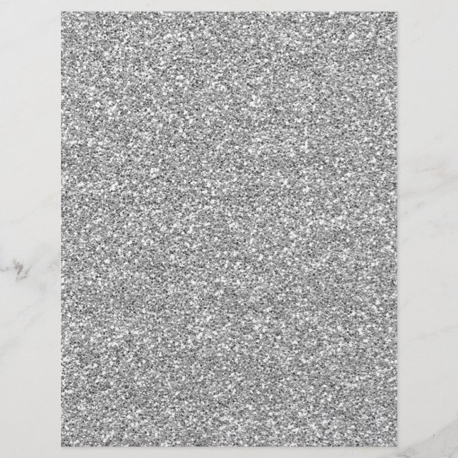 volante de brillo y purpurina (Frente)