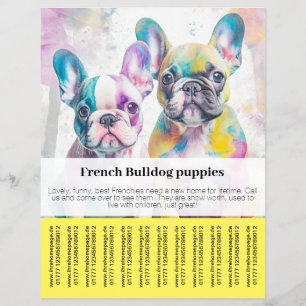 Volante de Cachorro de Bulldog Francés 