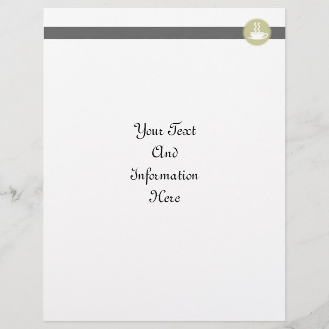 Volante de café caliente (Frente)