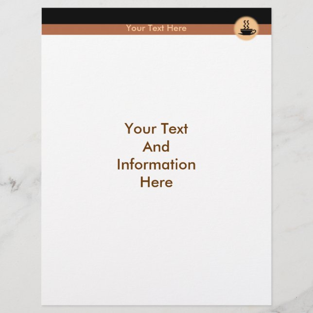 Volante de café caliente (Frente)