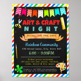 Volante de clase de arte artesanal