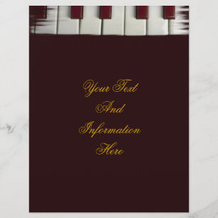 Volante de claves de piano