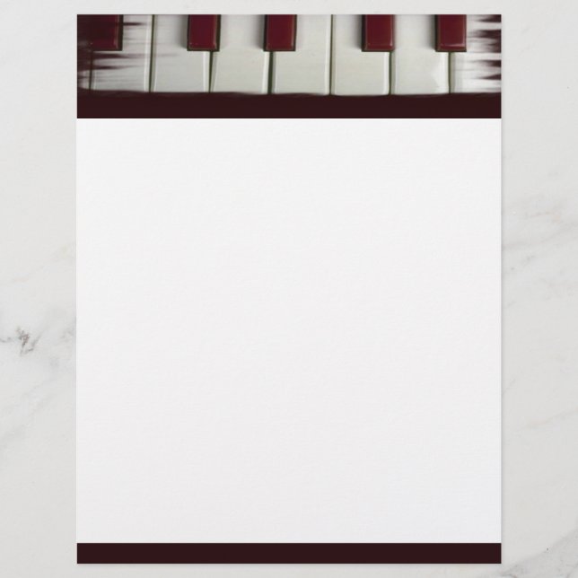 Volante de claves de piano (Frente)