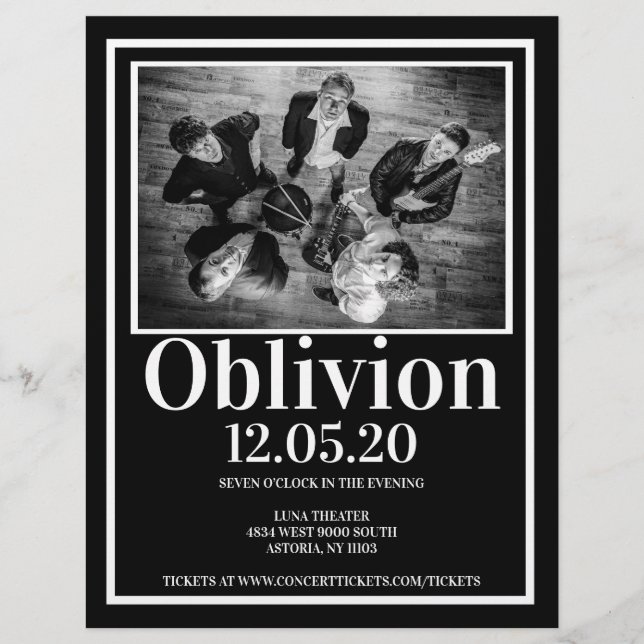 Volante de conciertos de banda de música (Frente)