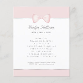 Volante de coqueta rosa