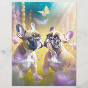 Volante de criador de Bulldog Francés personalizad