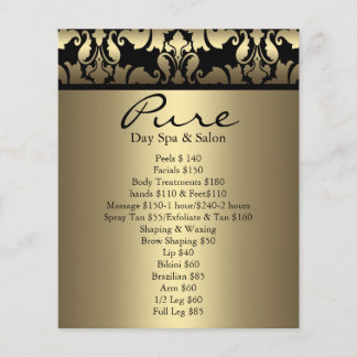 Volante de damasco dorado