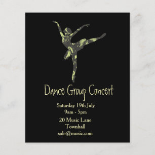 Volante de danza moderna o ballet