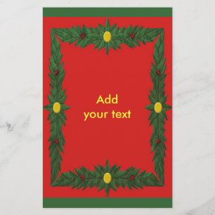 Volante de decoración de navidades