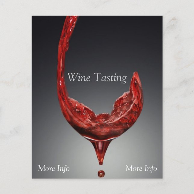 Volante de degustación de vinos (Frente)