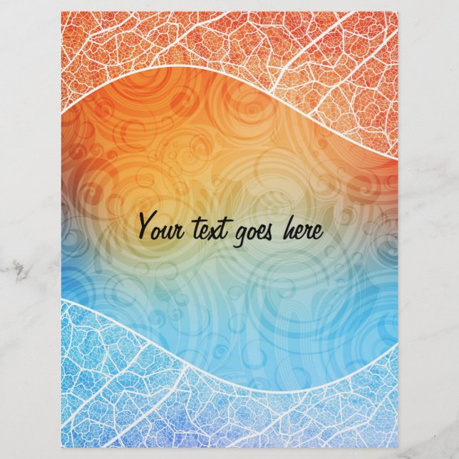 Volante de diseño creativo (Frente)