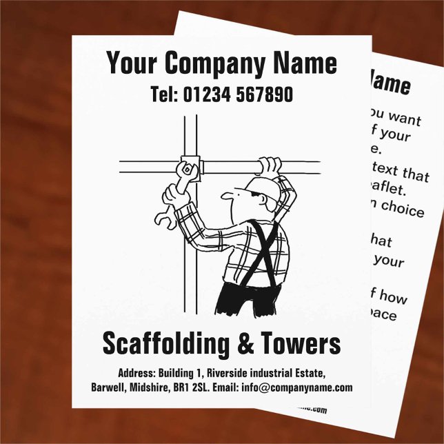 Volante de diseño de Personalizado de Scaffolding (Subido por el creador)