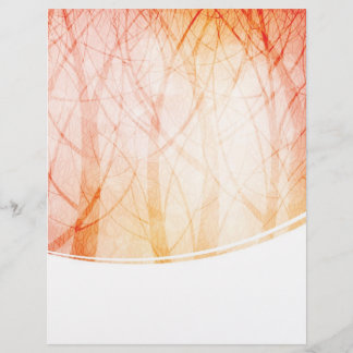 volante de diseño de temas naturales