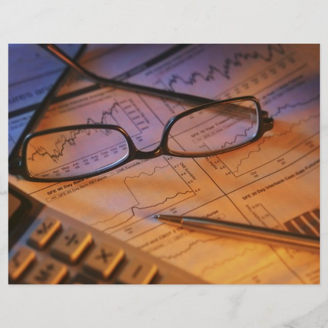 Volante de empresa de contabilidad (Frente)